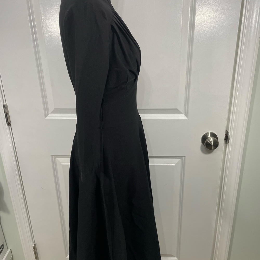 Muxxn Chic Black Long Sleeve Dress Size Small CB- - Picture 6 of 10